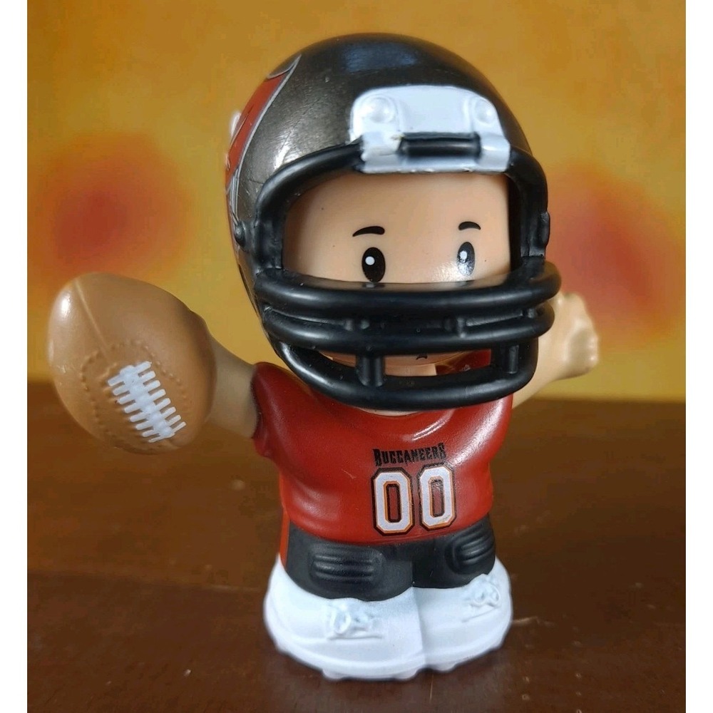 Fisher Price Little People NFL Tampa Bay Buccaneers Player Red And Black Uniform